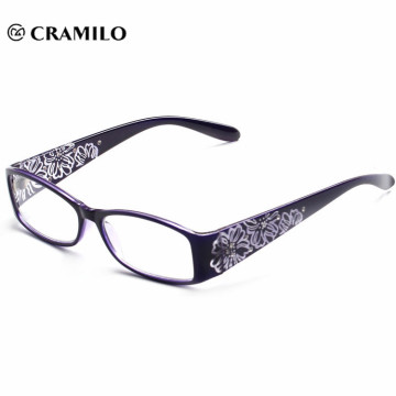 Cheap latest flower printing fashion women reading glasses